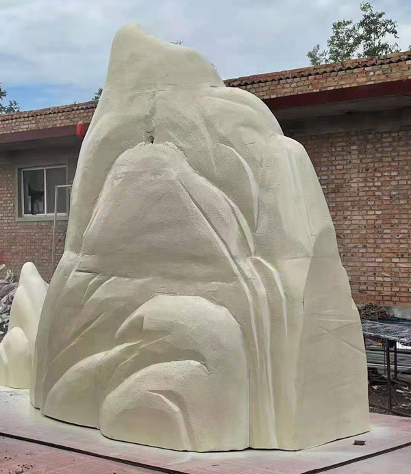 泡沫假山涂料 聚脲硬化噴涂(圖2) 泡沫假山涂料聚脲硬化噴涂