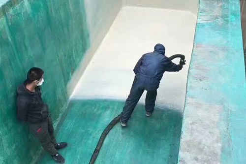 水池防水堵漏涂料 噴涂聚脲(圖3) 水池防水堵漏涂料 噴涂聚脲(圖3)