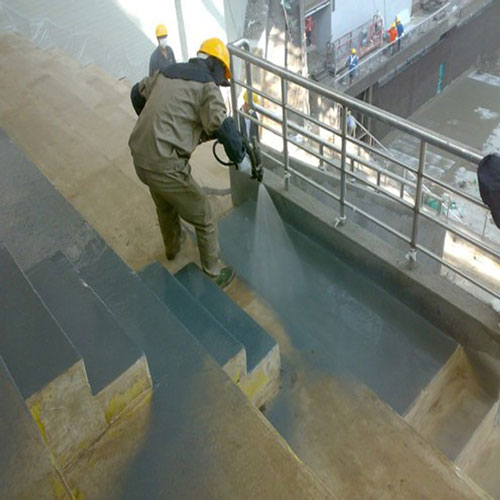 體育看臺防水聚脲施工噴涂設(shè)備(圖2) 體育看臺防水聚脲施工噴涂案例