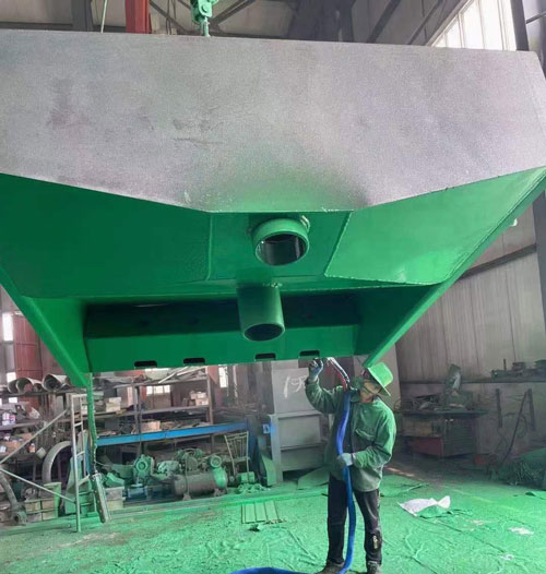 鋼結構防腐聚脲噴涂機(圖3) 鋼結構防腐聚脲噴涂案例