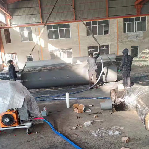 管道防水聚脲噴涂機 無氣噴涂機能夠噴聚脲涂料嗎(圖3) 管道防水聚脲噴涂案例