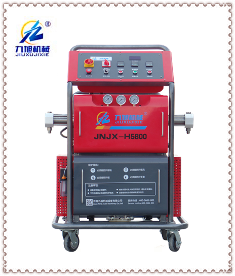 運(yùn)用聚脲噴涂機(jī)可以在任意形狀施工(圖1) H5800系列聚脲防腐噴涂機(jī)